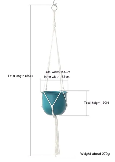 Metal Iron Art Hanging Hanging Pots Home Decoration