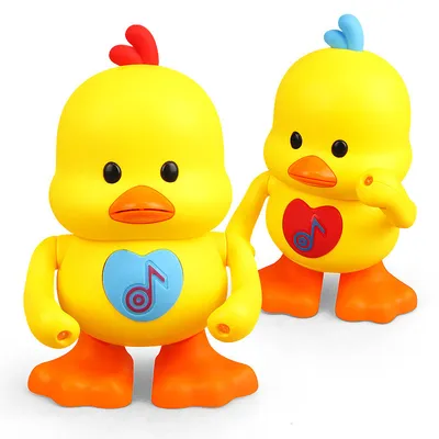 Dancing Plastic Cute Duck Music Light Cute Duck