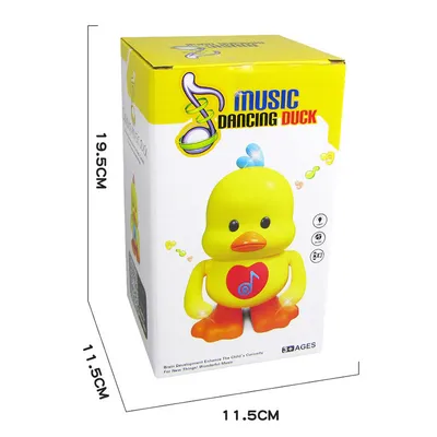 Dancing Plastic Cute Duck Music Light Cute Duck