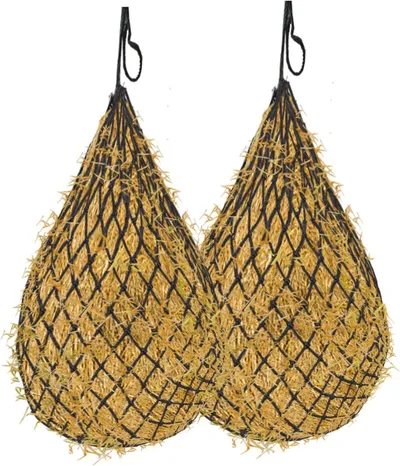 Horse Hay Feed Net Bag Hay Bags Forage Net Pocket