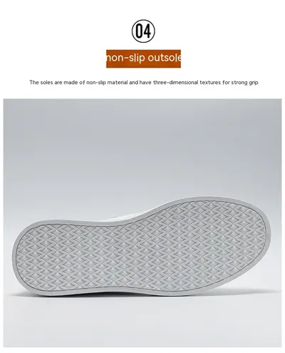 Men's Sports Korean Style Versatile White Trendy Breathable Casual Men's Shoes