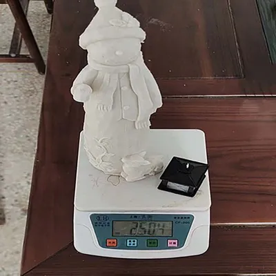 Resin New Crafts Creative Decoration Snowman Led Solar Lamp Snowman Under Street Lamp