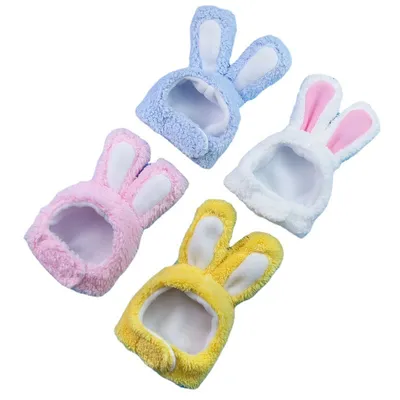 Cat Bunny Hat Pet Dog Small Medium Sized Dog