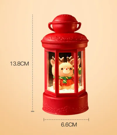 Creative Santa Claus Storm Lantern Creative Small Night Lamp