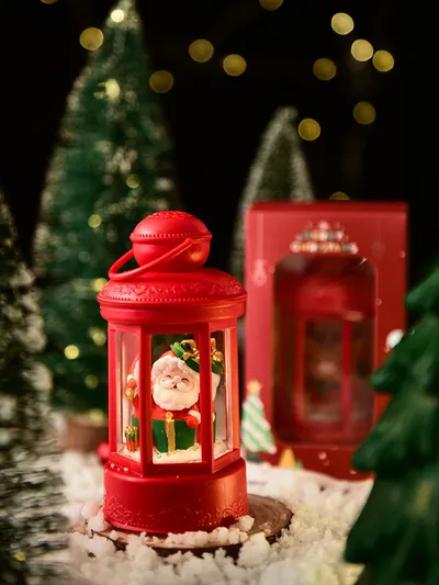 Creative Santa Claus Storm Lantern Creative Small Night Lamp