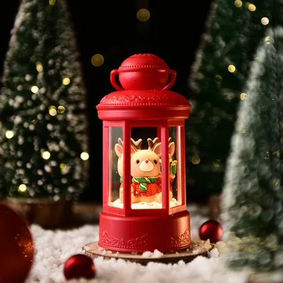 Creative Santa Claus Storm Lantern Creative Small Night Lamp