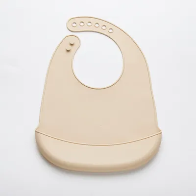 Thin Baby Eating Silicone Baby Bibs Oil-proof Waterproof Maternal And Child Supplies