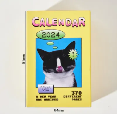 Memory Backtracking Series Material This Calendar Desktop Decoration