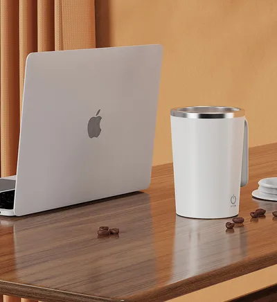 Kitchen Electric Mixing Cup Stirring Coffee Cup Automatic Mixing Mugs Cup Lazy Rotating Magnetic Water Cup