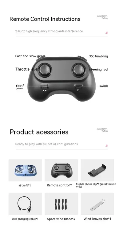 JJRCmini Fixed Height 4K8K HD Aerial Photography Mesh Protective Cover Four-axis Remote Control Toy