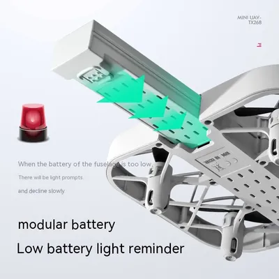 JJRCmini Fixed Height 4K8K HD Aerial Photography Mesh Protective Cover Four-axis Remote Control Toy