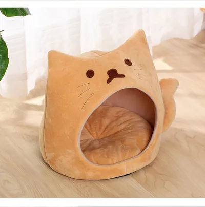 Cat Nest Winter Warm Closed Thickened Autumn And Winter Cold-proof