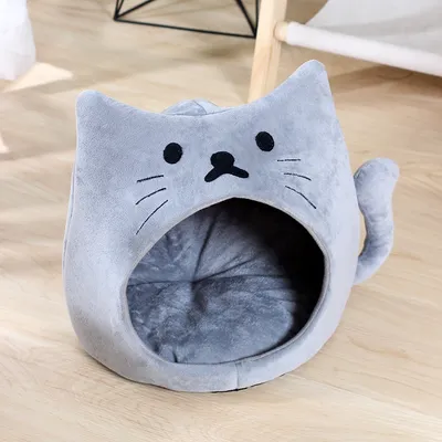 Cat Nest Winter Warm Closed Thickened Autumn And Winter Cold-proof