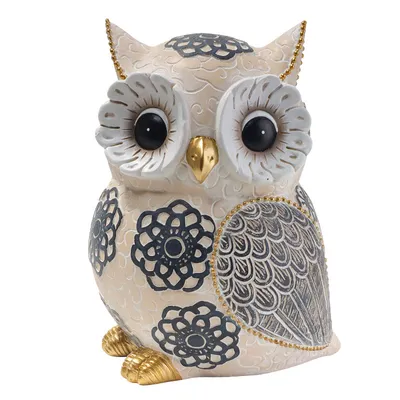 Owl Resin Craft Ornament Nordic Simple Living Room Bedroom