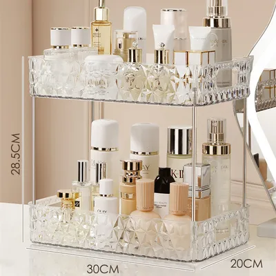 Light Luxury Bathroom Floor Trolley Mobile Toilet Gap Toilet Bathroom Cosmetics Storage Rack