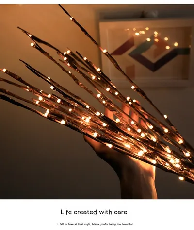 LED Simulation Branch Lamp Romantic Room Bedroom Layout