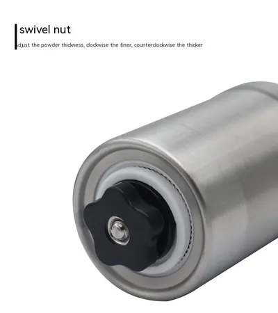 Coffee Machine Hand-cranked Household Coffee Bean Grinder Stainless Steel Small Manual Pulverizer