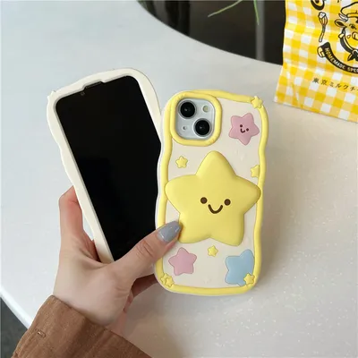 Yellow Silicone Protective Cover Phone Case