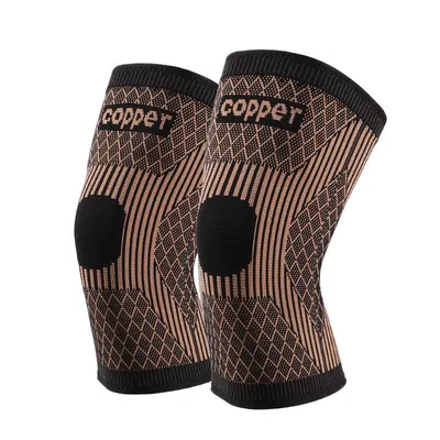 Sports Knee Pad Fiber Knitted Copper Ion