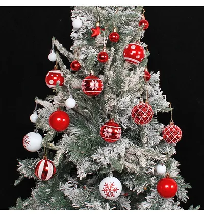 Christmas Tree Decoration Colorful Ball Gift Set