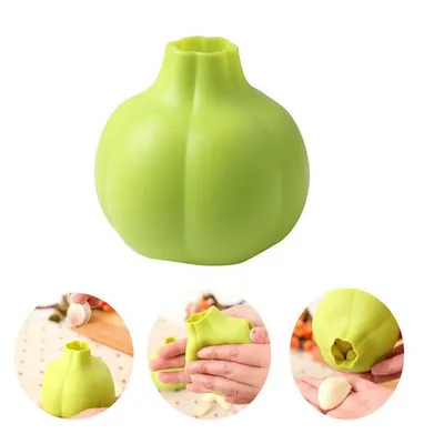 Silicone Garlic Peeler Kitchen Garlic Press Edible Silicon Tools