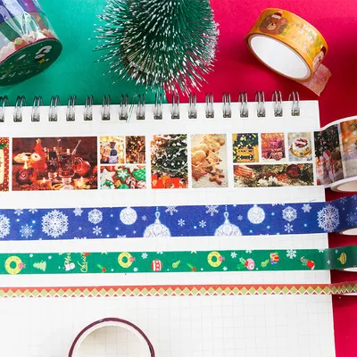 Christmas Combination Tape Notebook And Paper Glue Material Stickers