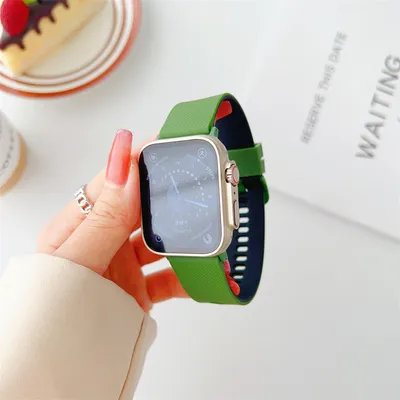 Women's Summer Sports Silicone Watch Two-tone