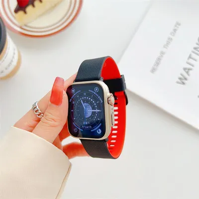 Women's Summer Sports Silicone Watch Two-tone