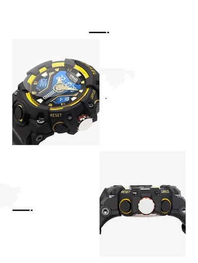 Waterproof Multifunctional Quartz Electronic Watch