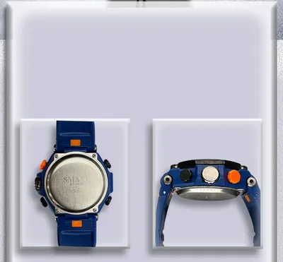 Casual Sports Versatile Double Display Electronic Watch