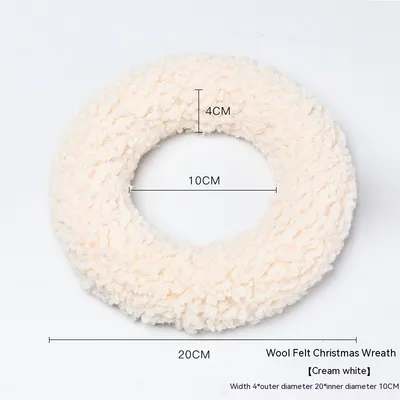 Christmas Bracelet Garland Wreath Rattan Window Site Layout
