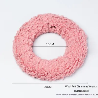 Christmas Bracelet Garland Wreath Rattan Window Site Layout