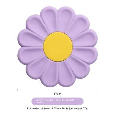 New Flower Heat Proof Mat Simple Durable Cute Japanese Coaster