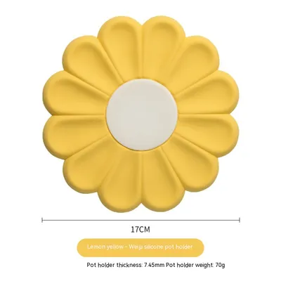 New Flower Heat Proof Mat Simple Durable Cute Japanese Coaster