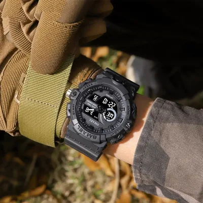Sports Style Waterproof Outdoor Student Watch