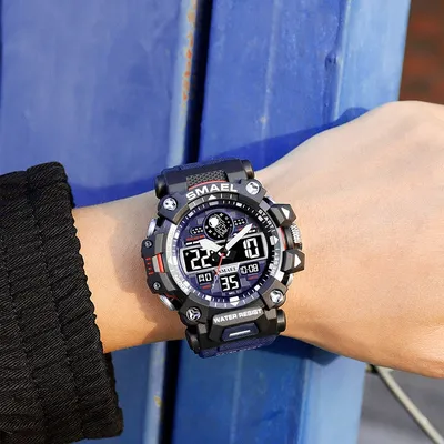 Cool Multi-functional Outdoor Luminous Electronic Watch