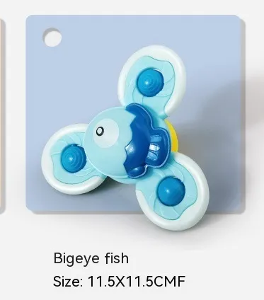 Baby Rotary Table Dining Chair Sucker Toys Puzzle Biteable Teether Rattle