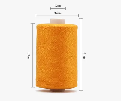 Household Sewing Machine Thread Dacron Thread Customized Color Small Roll DIY Amazon Thread Wholesale
