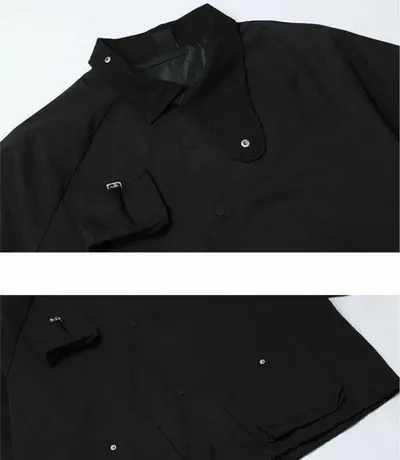 Solid Color Workwear Jacket For Women