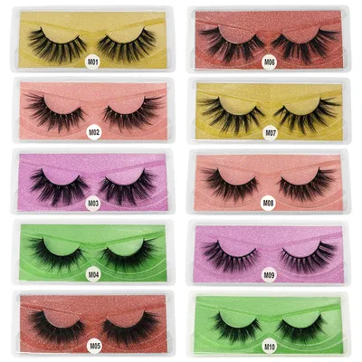 3D mink hair false eyelashes