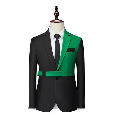 High Quality Business Suit Tailored Suit Coat Men's Simple Loose Casual