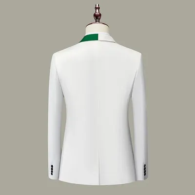 High Quality Business Suit Tailored Suit Coat Men's Simple Loose Casual
