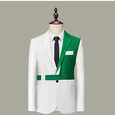 High Quality Business Suit Tailored Suit Coat Men's Simple Loose Casual
