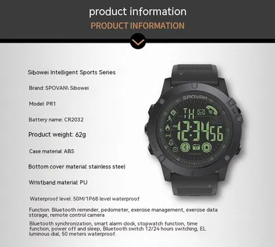 Tactical Smart Watch