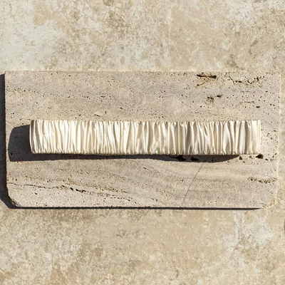 طوق شعر رياضي حريري 2 سم