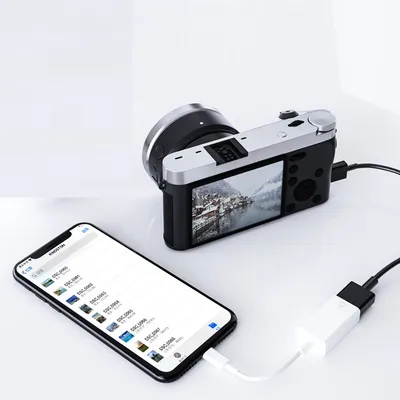 Mobile Phone OTG Adapter USB Disk Adapter Cable
