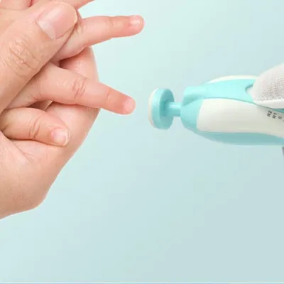 ملمعة أظافر كهربائية متعددة الوظائف للأطفال مضادة للخدش