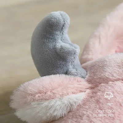 Cute Plush Home Cotton Shoes For Men