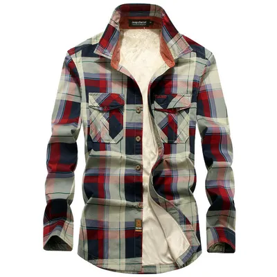 Male Velvet Padded Thickened Top