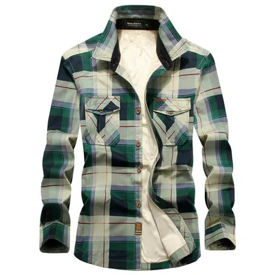 Male Velvet Padded Thickened Top